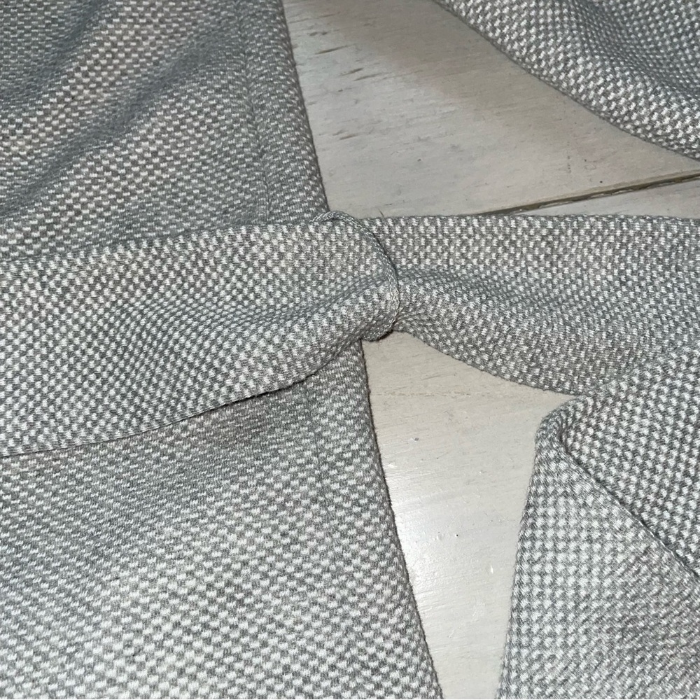 Banana Republic Gray Women's Wrap Cardigan Tie Belt Sz M Loose Fit Side Pockets - Picture 6 of 10